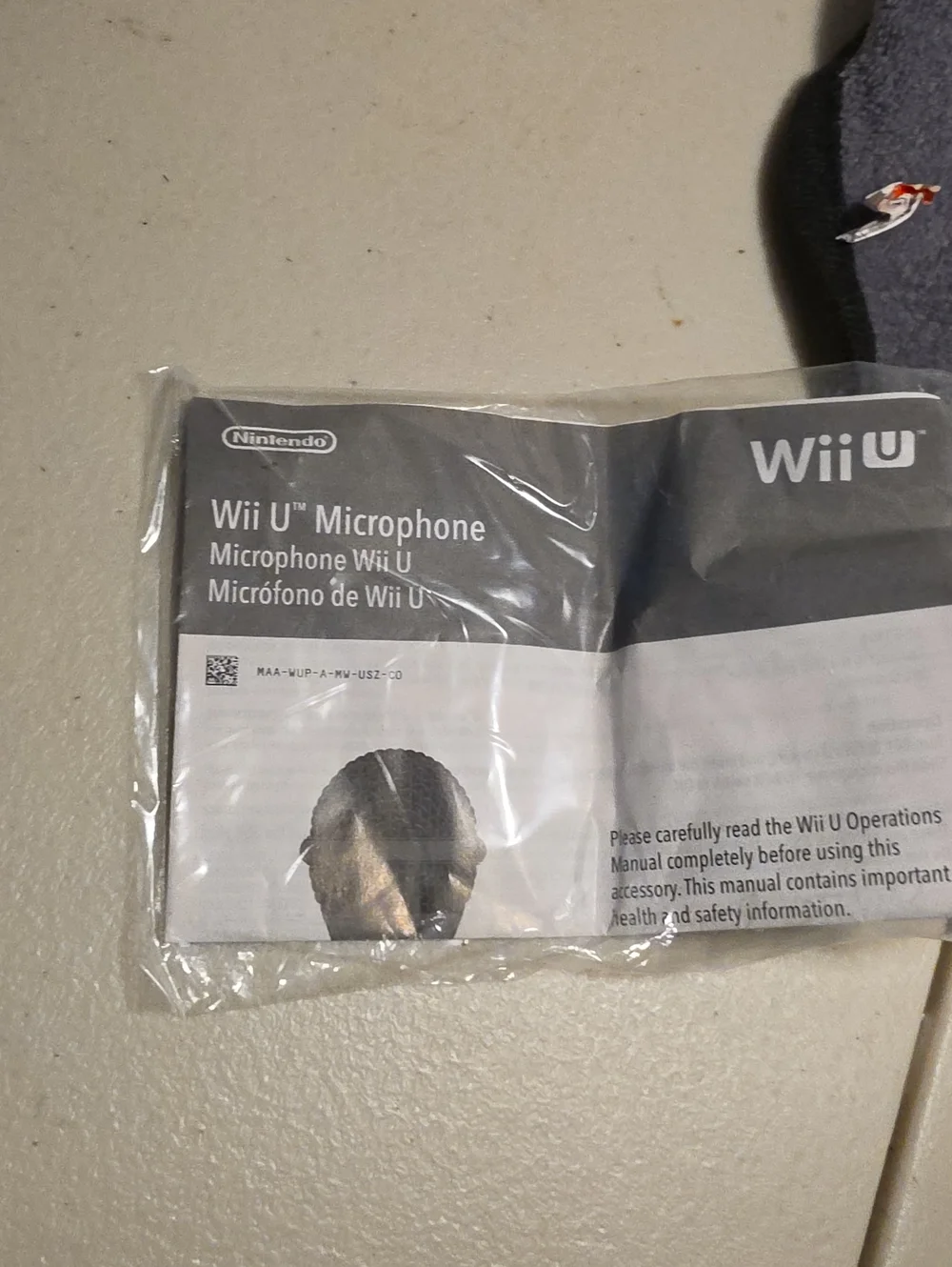 Nintendo wii microphone
